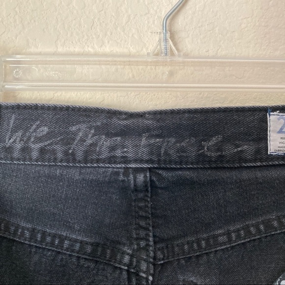 Free People Distressed Blossom Rigid Skinny Jeans - Picture 14 of 16